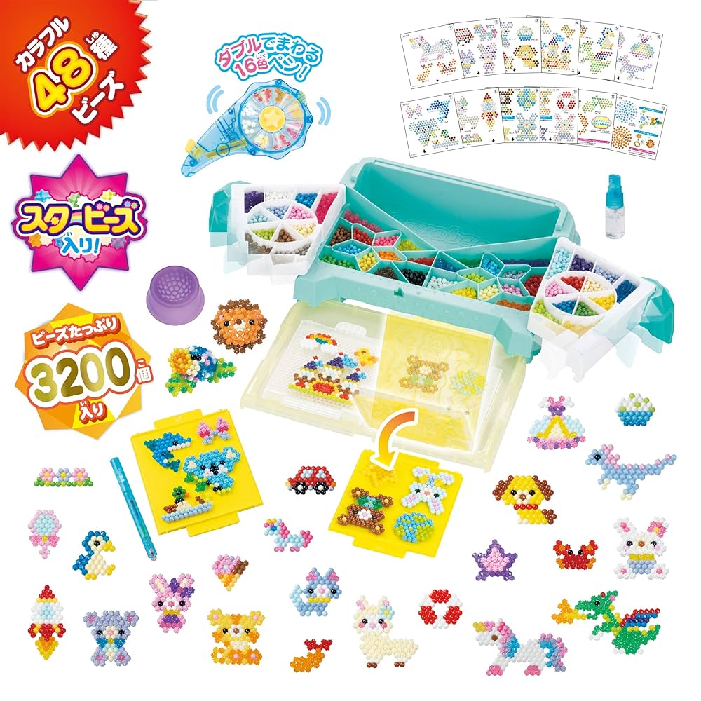 【トロールビーズ】スタターキット Amazon.co.jp: アクアビーズ オールインワンセット